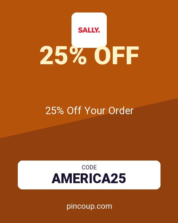 Sally Beauty coupon: 25% Off Your Order