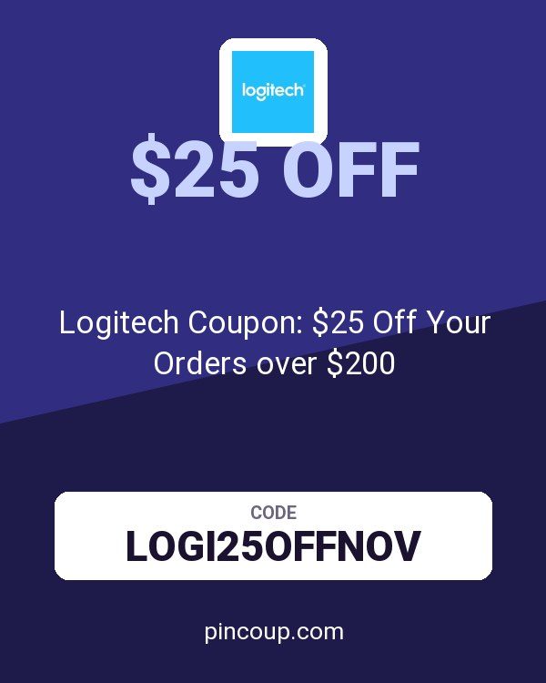 Logitech - US, Canada & Mexico: Logitech Coupon: $25 Off Your Orders over $200