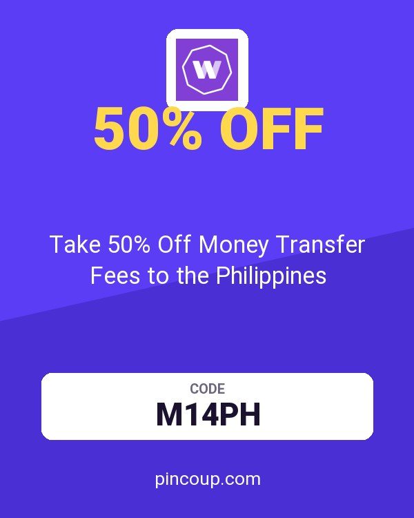WorldRemit coupon: Take 50% Off Money Transfer Fees to the Philippines