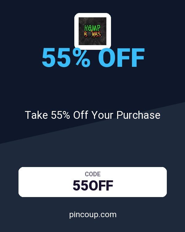 Hemp Bombs coupon: Take 55% Off Your Purchase