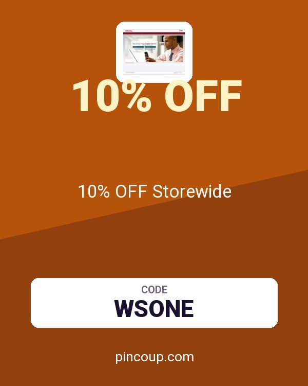 McAfee coupon: 10% OFF Storewide