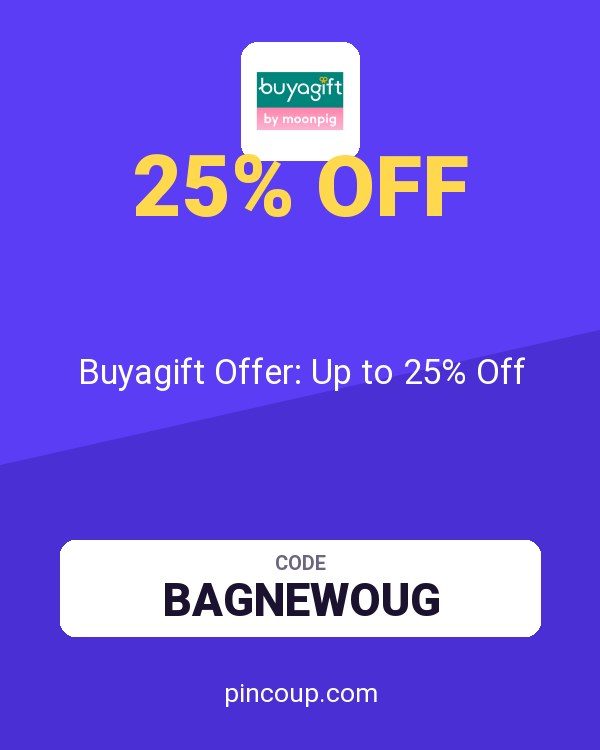 Buyagift.co.uk coupon: Buyagift Offer: Up to 25% Off
