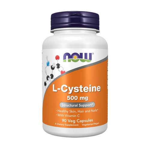 Now Foods, L-Cysteine, 500 mg, 90 Veg Caps at Herbspro