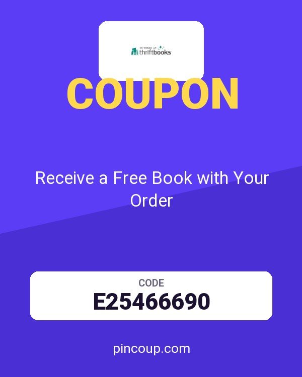 ThriftBooks coupon: Receive a Free Book with Your Order