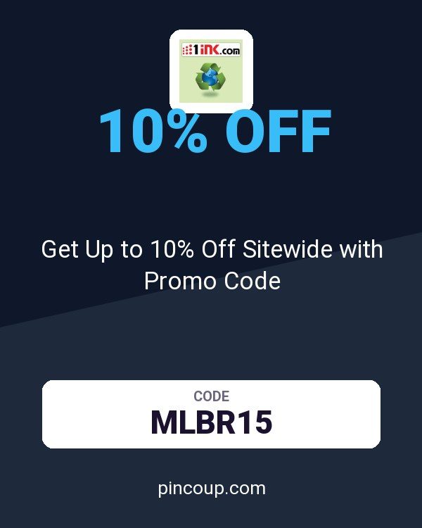 1ink.com coupon: Get Up to 10% Off Sitewide with Promo Code