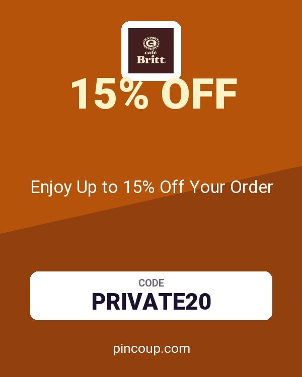 Cafe Britt coupon: Enjoy Up to 15% Off Your Order