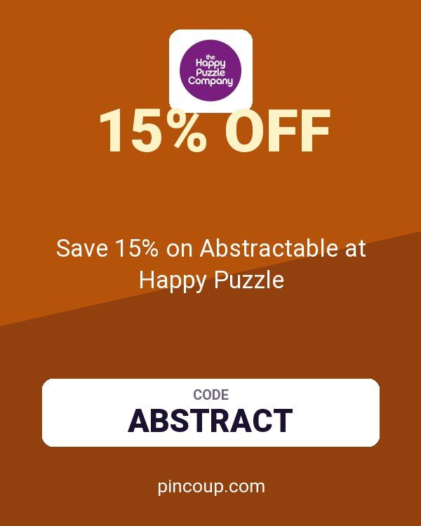 Save 15% on Abstractable at Happy Puzzle