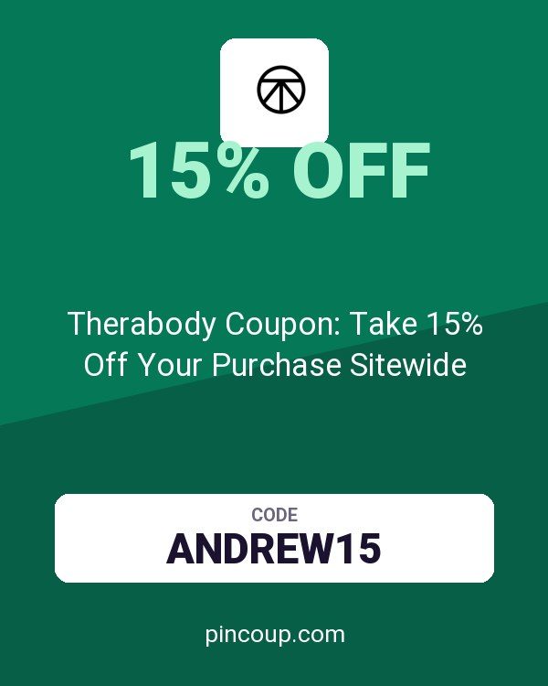 Therabody Coupon: Take 15% Off Your Purchase Sitewide
