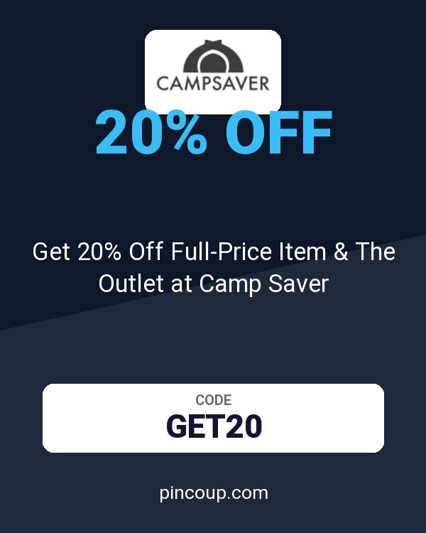 CampSaver.com coupon: Get 20% Off Full-Price Item & The Outlet at Camp Saver