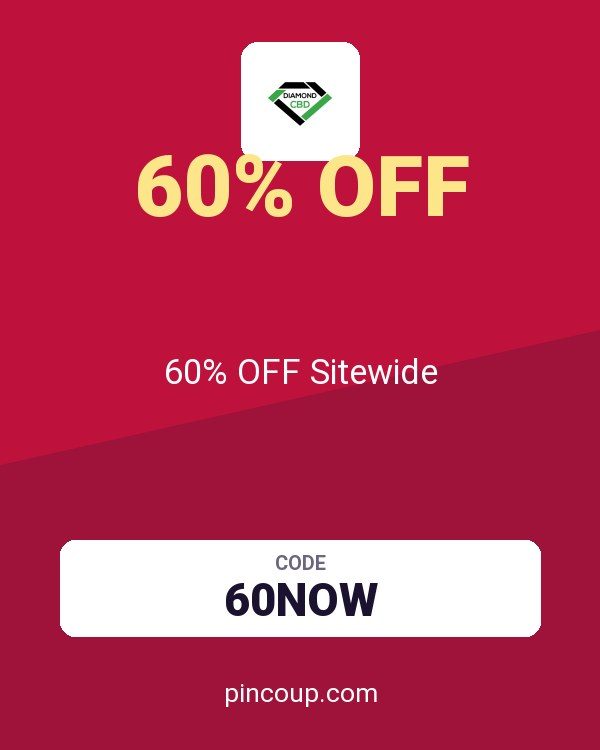Diamond CBD coupon: 60% OFF Sitewide