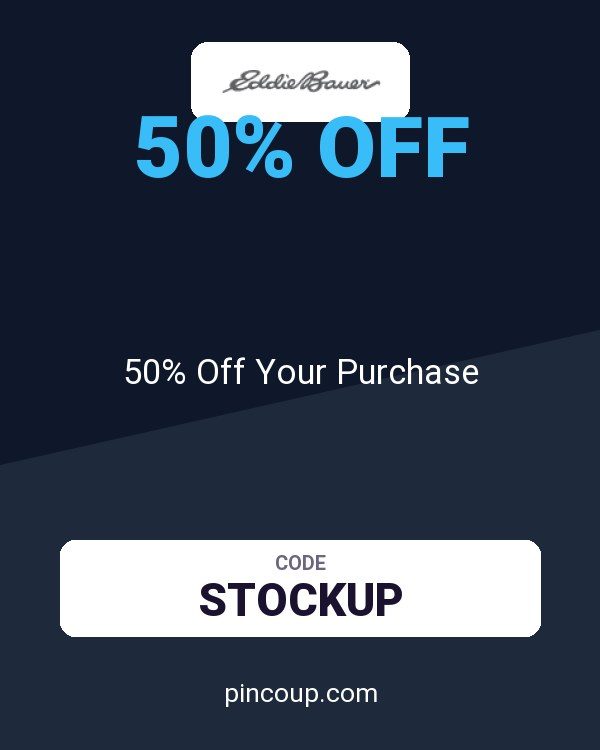Eddie Bauer coupon: 50% Off Your Purchase