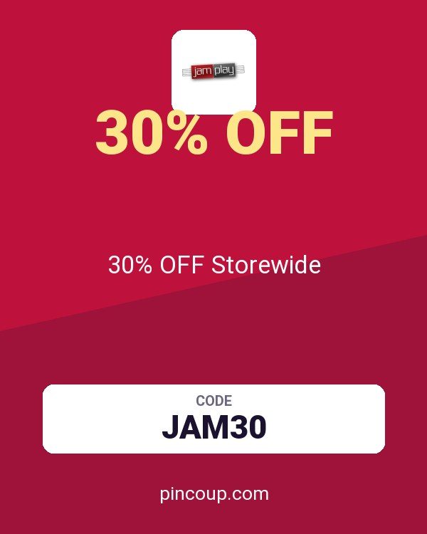 JamPlay coupon: 30% OFF Storewide