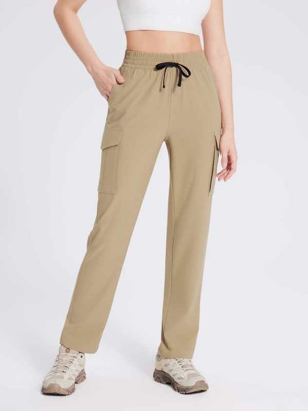 Laureate Utility Big Pocket Straight-Leg Pants - Tannin / S at Baleaf