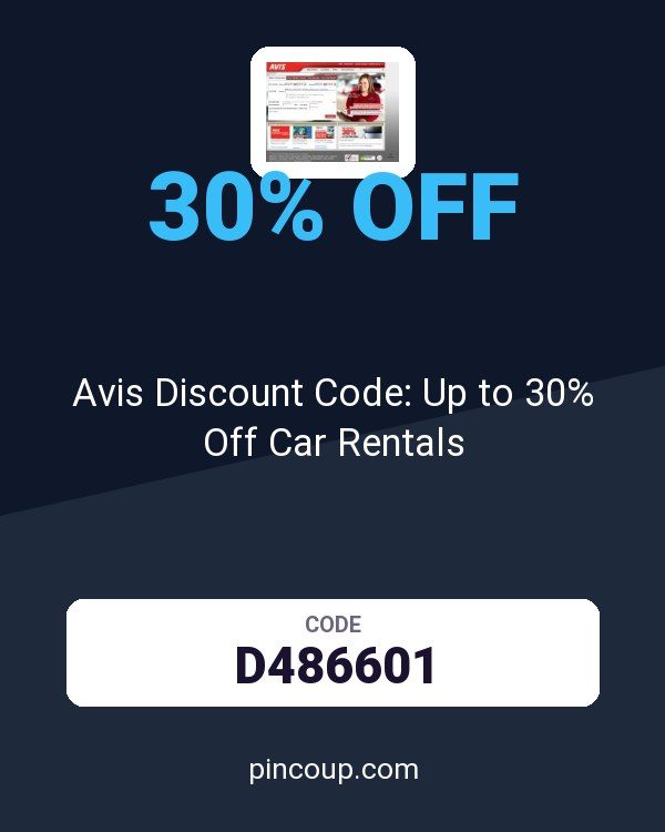 Avis Car Rental coupon: Avis Discount Code: Up to 30% Off Car Rentals
