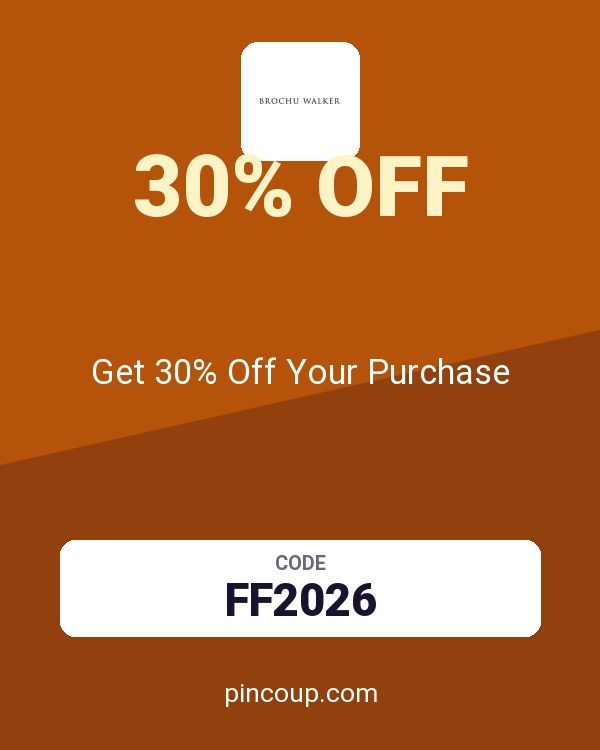 Brochu Walker coupon: Get 30% Off Your Purchase