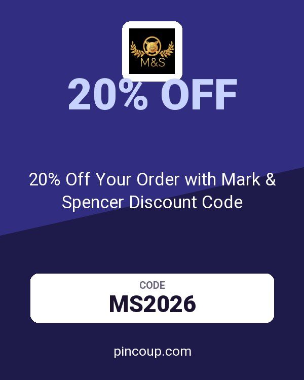 Marks and Spencer Ireland coupon: 20% Off Your Order with Mark & Spencer Discount Code