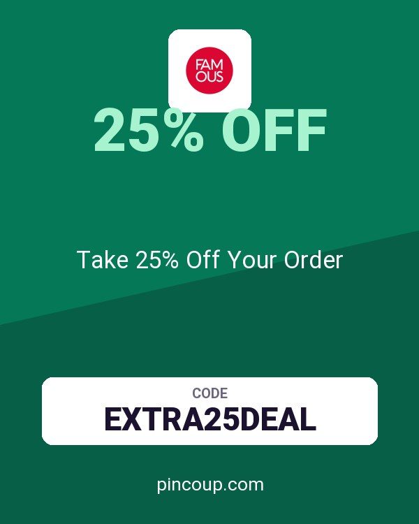 Famous Footwear coupon: Take 25% Off Your Order