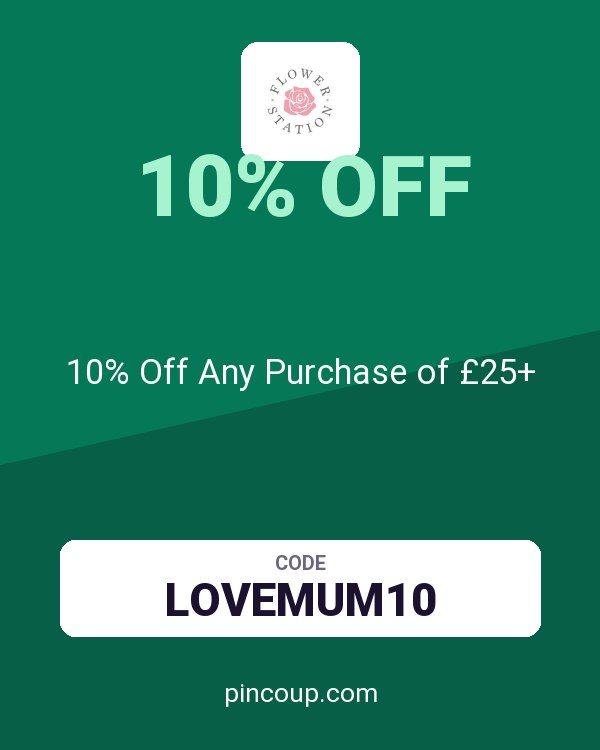 Flower Station Ltd coupon: 10% Off Any Purchase of £25+