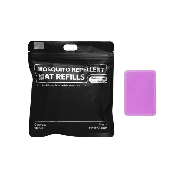 Mosquito Repellent Mats for FLEXTAIL REPELLER (only on our site) - 120 Pcs (best value) / 250 mg D-Allethrin (Large Size)-Compatible with Thermacell
