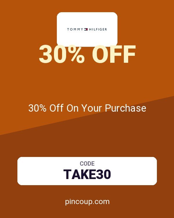 tommy coupon: 30% Off On Your Purchase