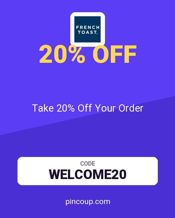 French Toast coupon: Take 20% Off Your Order