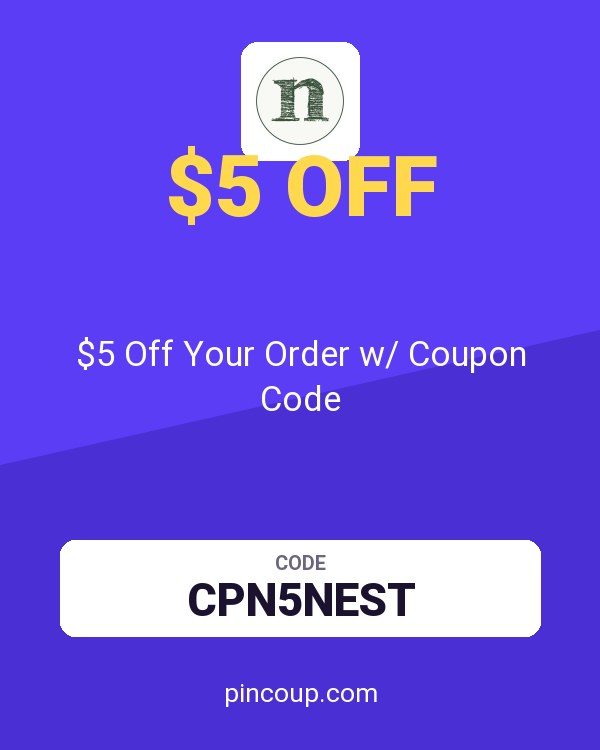 Nest Bedding: $5 Off Your Order w/ Coupon Code