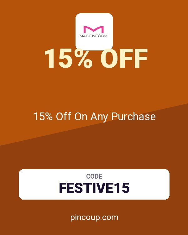 Maidenform coupon: 15% Off On Any Purchase