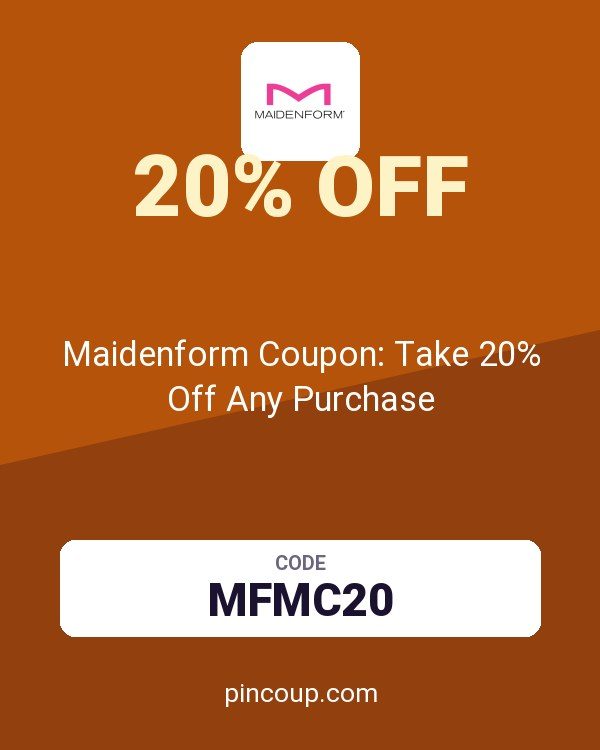 Maidenform Coupon: Take 20% Off Any Purchase