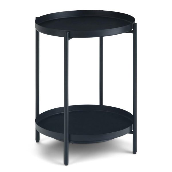Monet Metal End Table at simpli-home