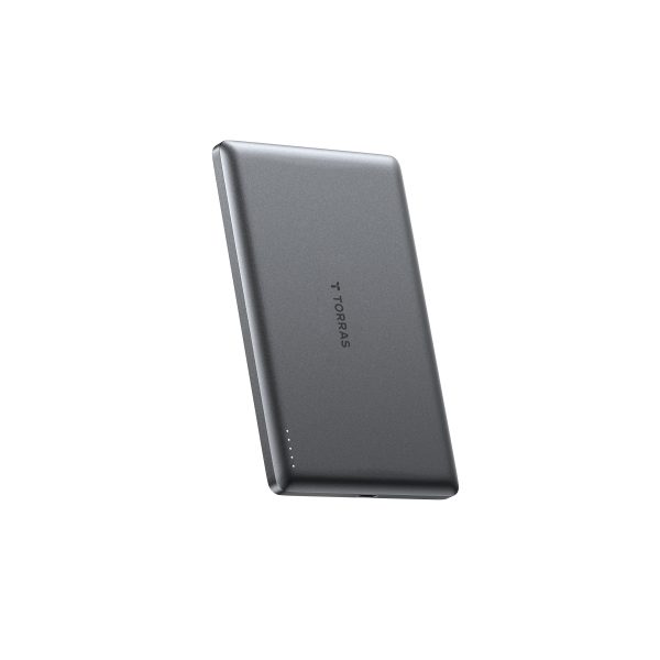 MiniMag Power Bank 5k mAh - Pearl Grey at TORRAS