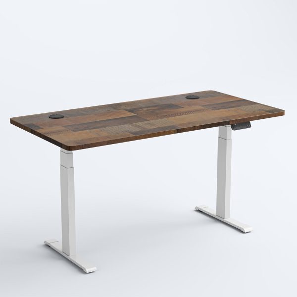OdinLake Dual Motor 3-stage Leg Standing Desk S450 60"x30" - Brown