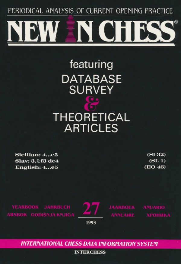 CLEARANCE - NIC Yearbook 27 - PAPERBACK EDITION at Wholesale Chess