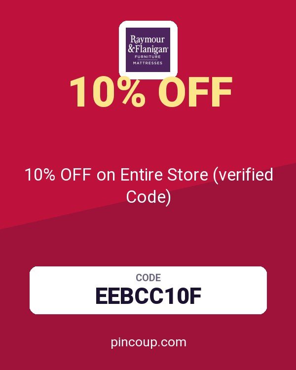 Raymour & Flanigan coupon: 10% OFF on Entire Store (verified Code)
