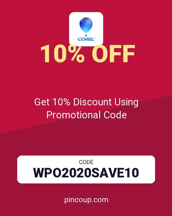 Corel, Roxio & Pinnacle | Multimedia Software coupon: Get 10% Discount Using Promotional Code