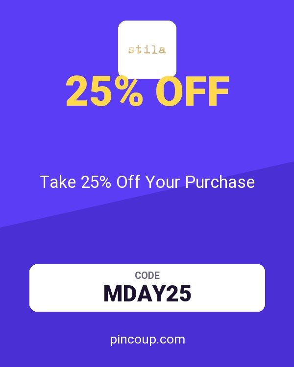 Stila Cosmetics coupon: Take 25% Off Your Purchase