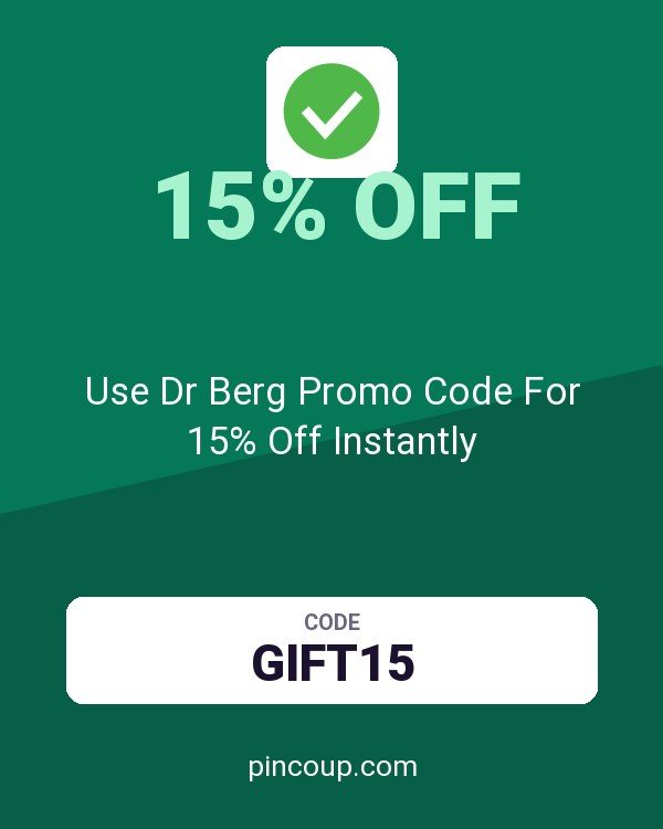Use Dr Berg Promo Code For 15% Off Instantly