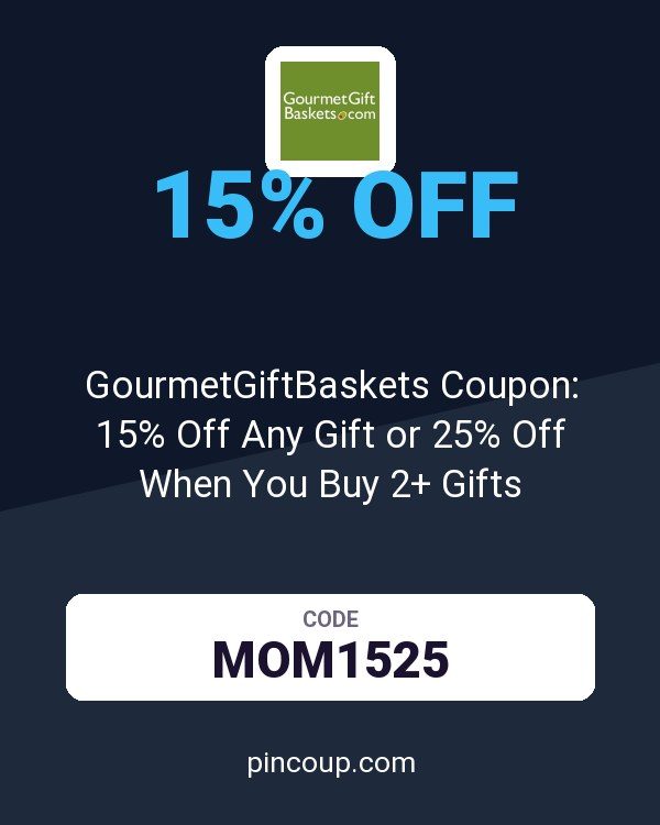 GourmetGiftBaskets.com: GourmetGiftBaskets Coupon: 15% Off Any Gift or 25% Off When You Buy 2+ Gifts