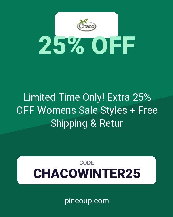 Chacos coupon: Limited Time Only! Extra 25% OFF Womens Sale Styles + Free Shipping & Retur