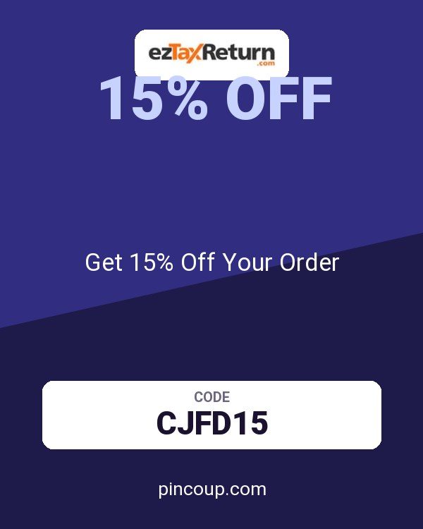 ezTaxReturn coupon: Get 15% Off Your Order