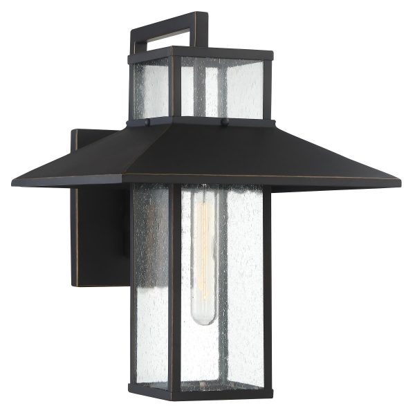 Minka Lavery Danforth Park 15 Inch Tall Outdoor Wall Light Danforth Park - 73151-143C - Asian- Used at 1-800Lighting