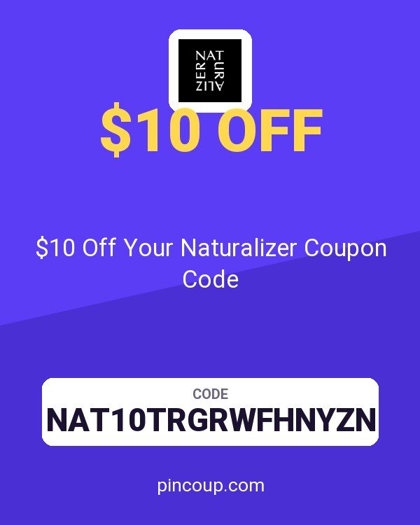 $10 Off Your Naturalizer Coupon Code