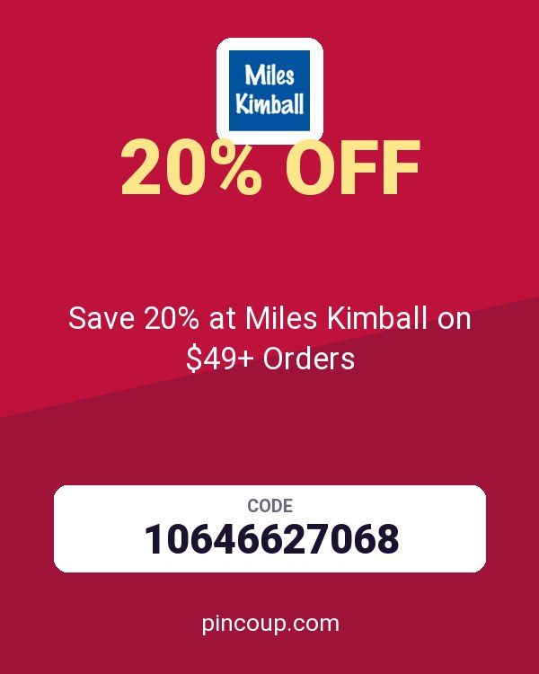 Save 20% at Miles Kimball on $49+ Orders