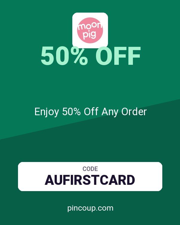 Moonpig coupon: Enjoy 50% Off Any Order
