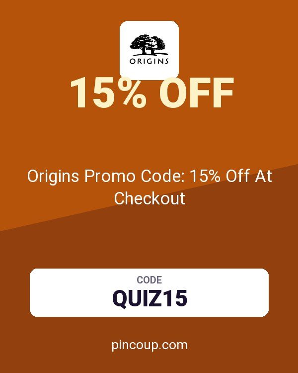 Origins Online coupon: Origins Promo Code: 15% Off At Checkout