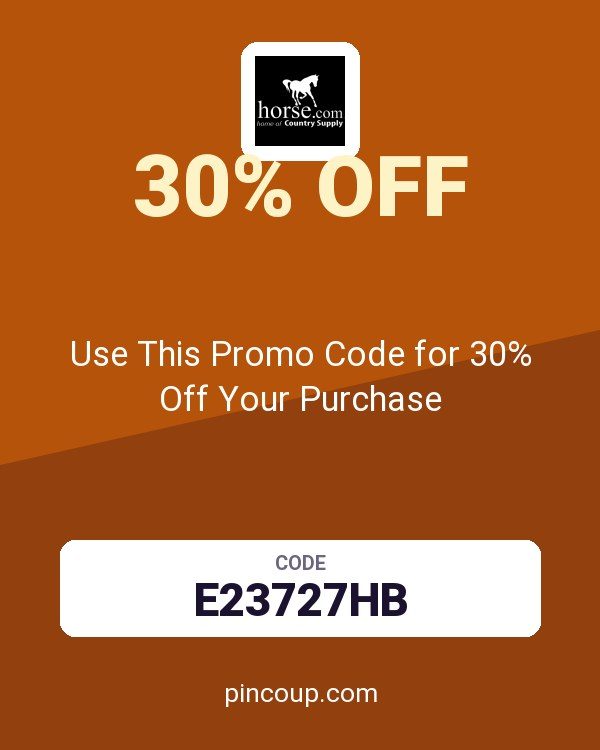 Horse.com coupon: Use This Promo Code for 30% Off Your Purchase