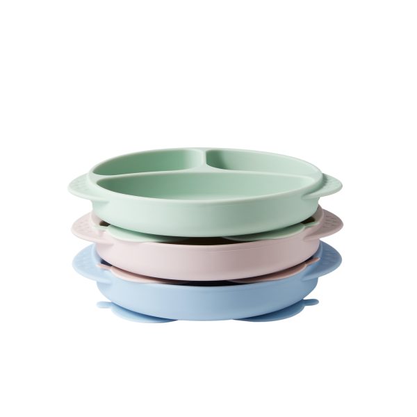 Owl Power Suction Silicone Plate at Bc Babycare