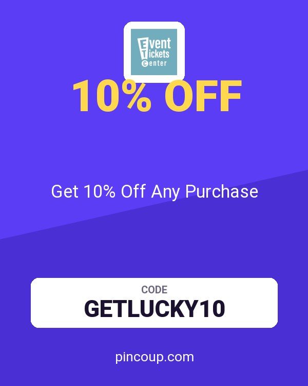 Event Tickets Center coupon: Get 10% Off Any Purchase