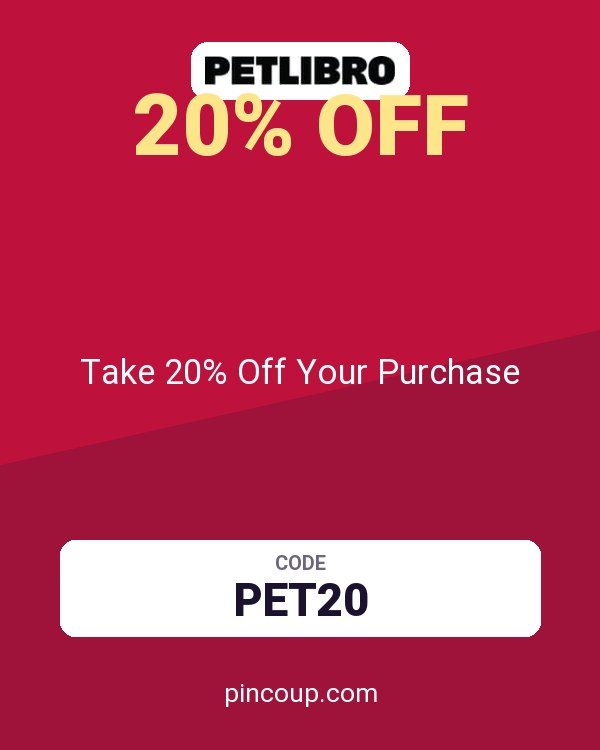 Petlibro coupon: Take 20% Off Your Purchase