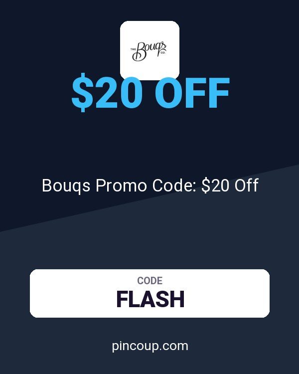 The Bouqs Company coupon: Bouqs Promo Code: $20 Off
