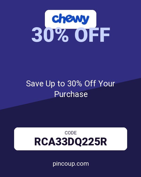 Chewy.com coupon: Save Up to 30% Off Your Purchase